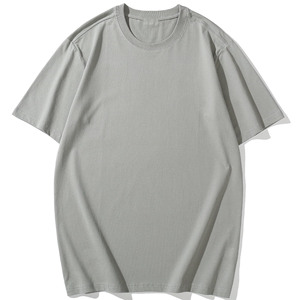 เสื้อยืดผู้ชายผ้าฝ้ายพรีเมี่ยมแบบเรียบง่ายทันสมัยเสื้อยืดคอกลมพอดีตัวสำหรับผู้ชายเสื้อยืดลำลองระบายอากาศได้ดี - Product Image 5