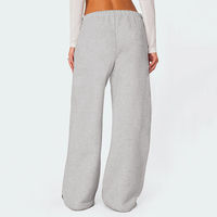 Pantalons de survêtement doublés en polaire pour femmes, personnalisés, lourds, chauds pour l'hiver, jambes larges, pantalons de survêtement amples pour femmes, pantalons de jogging