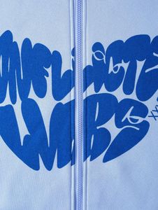 Sweats à capuche zippés pour hommes personnalisés OEM vente en gros en usine sweats à capuche ip-up sérigraphiés 400GSM souples de haute qualité. - Product Image 3