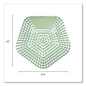 Filtre de urinoir solide WCBasix Boardwalk 0,11 oz, parfum concombre torsadé, vert (lot de 10) - Product Image 5