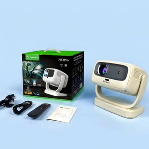 Proyector Portátil 4K Premium al por Mayor con Enfoque Automático y Altavoces Integrados para Uso en Cine en Casa, Sistema Operativo Android 10 - Product Image 2