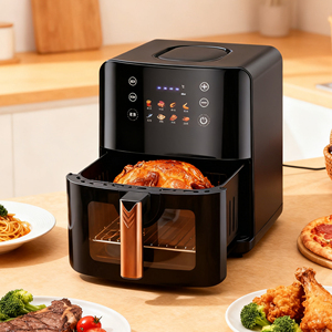 <span class=keywords><strong>Friggitrice</strong></span> <span class=keywords><strong>ad</strong></span> <span class=keywords><strong>Aria</strong></span> 5L Grande Capacità per Famiglia, Elettrodomestico, <span class=keywords><strong>Friggitrice</strong></span> Elettrica Profonda, Sostituzione <span class=keywords><strong>Friggitrice</strong></span> <span class=keywords><strong>ad</strong></span> <span class=keywords><strong>Aria</strong></span> KA11003 - Product Image 1