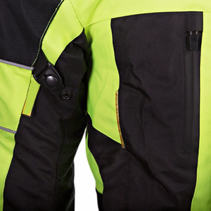 Hot Selling CE Approved Black/Neon Motorcycle <b>Jacket</b> Waterproof & Windproof Sportswear with Armoured Protection for <b>Bikers</b> - Product Image 4