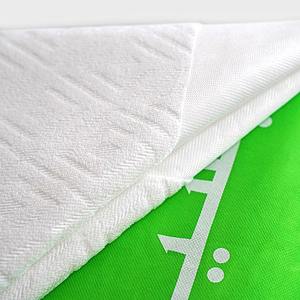 Ihram compressé de qualité professionnelle en deux pièces, blanc, 100% coton, tricot jacquard, élégant, respirant, pour hommes adultes, Hajj et Omra - Product Image 4