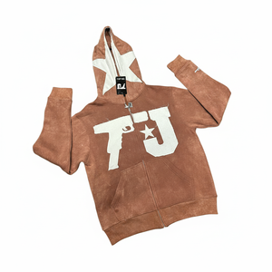 Sudadera con Capucha Unisex Nueva, Estilo Vintage, Bordado Desgastado, Felpa de Algodón, Cómoda y Cálida, Estilo Bata, Sudadera de Invierno a la Moda - Product Image 3