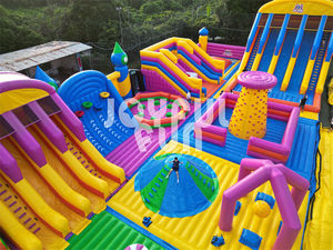 JOYFUL FUN grand espace sportif parc d'attractions gonflable parc de jeux gonflable parc à thème gonflable intérieur - Product Image 3