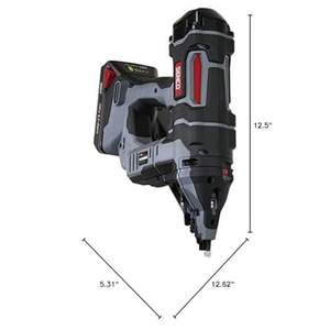 Fusion F-15XP 18V Inalámbrico de Iones de Litio de 2-1/2 Pulgadas Clavadora Neumática Brad Nailer 15 Ga. Acabado 1.5 Ah 18 Ga. Clavadora de acabado - Product Image 1