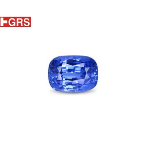 Piedra de Zafiro Estrella Natural Facetada - 3.66 Quilates 10mm X 8mm Cristal/Vidrio de Lujo Tratado con Calor - Product Image 1