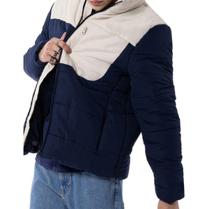 Doudounes d'hiver zippées lourdes pour hommes Doudounes modernes et abordables Vestes à bulles personnalisées pour hommes - Product Image 5