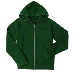 Vente chaude 400 GSM 100% coton hommes sweat à capuche zippé de haute qualité Logo personnalisé imprimé solide 3D broderie nouveau gros personnalisable - Product Image 1