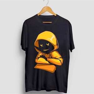 เสื้อยืดปิกนิกพิมพ์ลายการ์ตูนแบบทางการสำหรับใส่ได้ทั้งชายและหญิงเสื้อยืดถักแบบทางการ - Product Image 5