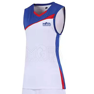 New Design Customizable Comfortable Polyester Quick Dry Breathable Volleyball Uniform Set Unisex Adult High Quality Fashionable - Product Image 4