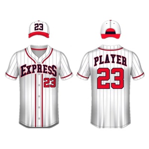 Nuevo conjunto de camisetas de béisbol 2025, diseño de patrón de sublimación, su número de logotipo, uniforme de béisbol ligero para diseño de logotipo personalizado - Product Image 4