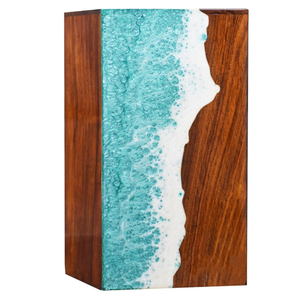 เถ้ากระดูกทำจากไม้และเรซินสำหรับเผาขี้เถ้าจากมนุษย์หรือสัตว์เลี้ยงตามสั่ง - Product Image 5