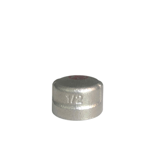 Tapa redonda de acero inoxidable de 1 ", tapa de tubo de embalaje con logotipo personalizado de alta calidad para diversas industrias OEM/ODM, superficie lisa Vietnam - Product Image 4