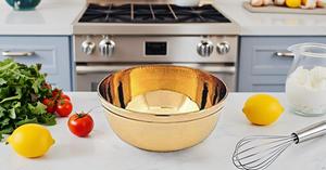Medium Size Handmade Metal Mixing Bowl Kitchen Serving Brass Bowl for Salad Egg Beating Candy Display Decorative Purpose - Product Image 4