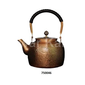 Bouilloire en cuivre pur 100% de qualité supérieure Bouilloires en cuivre Bouilloires à thé en cuivre - Product Image 2