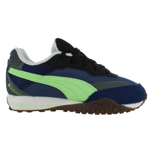 Zapatillas Puma Blacktop Rider Lithium PS para Niño, Color: Azul Tinta/Azul Persa, 100% Auténticas - Product Image 1