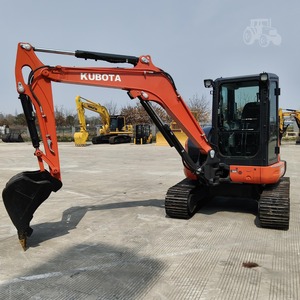 Excavadora Compacta Usada Kubota KX057-4, Miniexcavadora Hidráulica para Construcción - Product Image 4