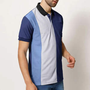 Polo transpirable de última moda para hombre con manga corta/Polo de algodón con estampado de logotipo personalizado de alta calidad para hombre - Product Image 2