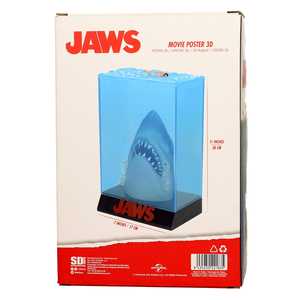 Statue 3D du requin blanc de Jurassic World en plastique - Product Image 6