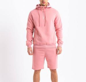 Custom High Quality Cotton Sweat Suits Streetwear Oversized Tracksuit Sets Patchwork <b>3D</b> Puff Printing <b>Hoodies</b> and Shorts Set Men - Product Image 4