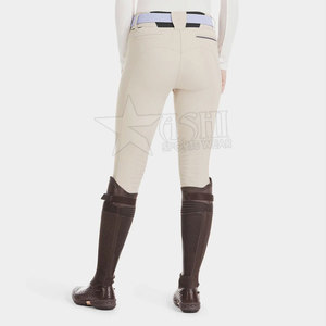 กางเกงขี่ม้าสำหรับผู้หญิงกางเกงรัดรูปสำหรับขี่ม้าแบบเต็มที่นั่งทำจากซิลิคอน - Product Image 2