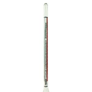 Medidor de Concentración - Alcoholímetro de Vidrio de Doble Escala 0-100 Gay-Lussac 10-44 con Estuche Protector de Plástico, Modelo para Elaboración de Cerveza - Product Image 3