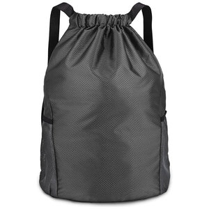 2025, venta al por mayor, mochila con cordón de entrenamiento impreso con logotipo personalizado, poliéster impermeable con forro de algodón para ropa de gimnasio - Product Image 1