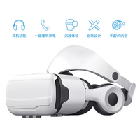 Lunettes de réalité virtuelle 3D avec casque stéréo HiFi, casque VR pour regarder des films 3D et jouer à des jeux