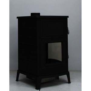 Dorello MF205 Poêle moderne autoportant en fonte Poêle intérieur à bois et charbon pour le chauffage pour la cuisine ou la cheminée - Product Image 3