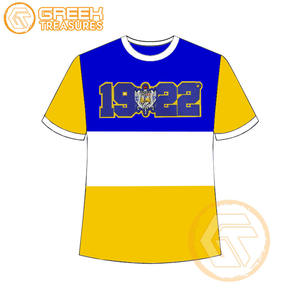 เสื้อยืด Sigma Gamma Rho สำหรับผู้หญิงเสื้อผ้าสำหรับสโมสรผ้าฝ้ายเจอร์ซีย์คุณภาพสูงระบายอากาศได้ดี - Product Image 3