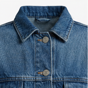 Chaqueta Vaquera para Hombre, Diseño Personalizable en Color y Estilo, Cuello Alto, Reversible, Tejido de Algodón Resistente, Prenda de Invierno de Alta Calidad - Product Image 3