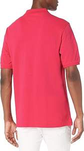 เสื้อโปโลแขนสั้นสำหรับผู้ชาย, เสื้อโพลีเอสเตอร์100% พื้น3D พื้นแห้งเร็วผ้าถักสบาย - Product Image 4