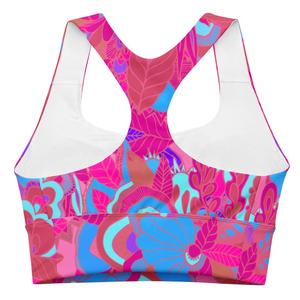 Soutien-gorge de sport personnalisé pour femmes, vente en gros, sublimation, haute qualité, respirant, course à pied, antichoc, fitness - Product Image 4