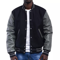 Blouson universitaire réversible en laine pour homme, grande taille, style urbain, respirant, coupe-vent, avec fourrure de mouton