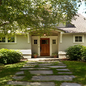 <span class=keywords><strong>Puerta</strong></span> Trasera de Madera Maciza Prima, <span class=keywords><strong>Puerta</strong></span> Exterior de Entrada Trasera, Diseño Simple para Acceso al <span class=keywords><strong>Patio</strong></span> o Jardín - Product Image 3