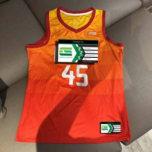 Customizable Full Sublimated Training Basketball Jersey Set for Adults Personalized Name Number Breathable Custom Team Name - Product Image 6