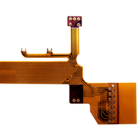 Oem FPC tablero flexible blanco serigrafía amarilla Máscara de Soldadura PCB y pcba fabricación FPC proveedor