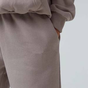 ชุดวอร์มผ้าฟลีซมีฮู้ดสำหรับผู้หญิง คุณภาพสูง เป็นมิตรกับสิ่งแวดล้อม ผลิตจากผ้าฝ้าย 100% เหมาะสำหรับฤดูใบไม้ร่วง เสื้อแขนยาวลำลอง สีพื้น ทรงปกติ - Product Image 6