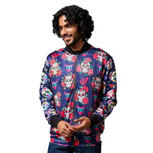 Chaqueta Bomber WAGSAM SPORTS Premium para Hombre, 100% Poliéster, Reversible, Sublimada, Estilo Urbano, para Invierno - Product Image 1