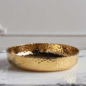 Lot de 3 bols décoratifs bas orchidées finition argentée pièces élégantes parfaites pour la table de bureau à domicile ou la fête d'Inde - Product Image 6