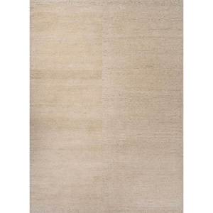Tapis en laine noué à la main Aprezo couleur ivoire, tapis rectangulaire en forme de puzzle pour la maison - Modèle AIWL-1041 pour entrée et couloir - Product Image 1