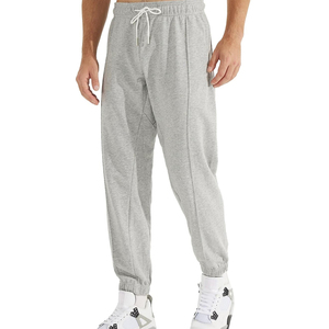 Pantalon de survêtement 100% coton pantalon de survêtement Jogger Logo personnalisé pantalon de survêtement nouveau Style Baggy droit pour hommes pantalon de survêtement en polaire - Product Image 2