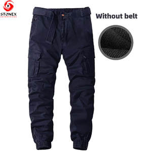 กางเกงคาร์โก้ผ้าแคนวาสผู้ชายขายดี น้ำหนักเบา เอวกลาง สไตล์ลำลอง กางเกงกีฬา ออกแบบได้ตามต้องการ - Product Image 1
