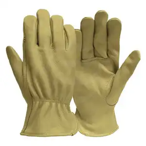 Guantes de cuero para conducir, de alta calidad, el mejor diseño, oferta