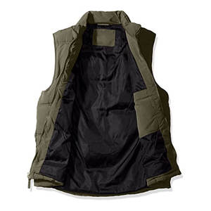 Vente en gros de vestes bouffantes à logo personnalisé pour hommes, vêtements d'extérieur matelassés chauds pour l'hiver, vestes légères imperméables coupe-vent - Product Image 6