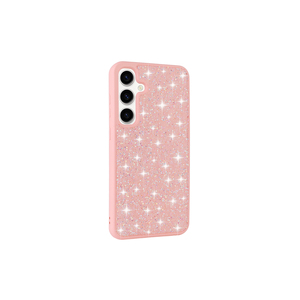 Coque de protection en silicone blanc scintillant de luxe avec strass en diamant pour Samsung Galaxy A25, en matériau PC, inspirée de l'inspiration Ins - Product Image 3
