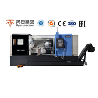 Torno CNC de Cama Inclinada Extendida para Trabajo Pesado Ryan HMS-1000 con Controlador Fanuc GSK de Japón y Alta Capacidad de Carga