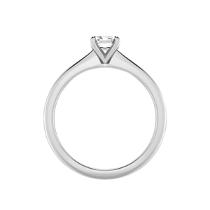 Anillo Solitario Clásico con Esmeralda Natural en Forma de Gota, Oro de 10K para Mujer, Certificado EF VVS, Elegante Anillo de Compromiso y Boda, Joyería Fina - Product Image 5